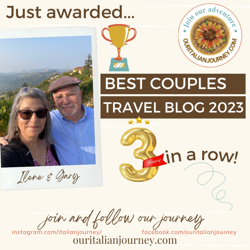 Thank you AI Acquisition International for the 2023 Business Excellence Award for our blog! We are honored... 3 years in a row!
ouritalianjourney.com

#feedspot #Blogs #ouritalianjourney #Italy #traveltips #Travel #TravelBlog #travelbloggers 
@_feedspot @feedspotblogs