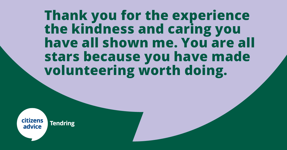 In our Mental Health Hub we offer a 12 month mental health recovery programme. 

Please see below comments from our previous volunteers who spent time at the hub volunteering.

For further information on our programme, please click the following link: cabtendring.org/mental-health-…