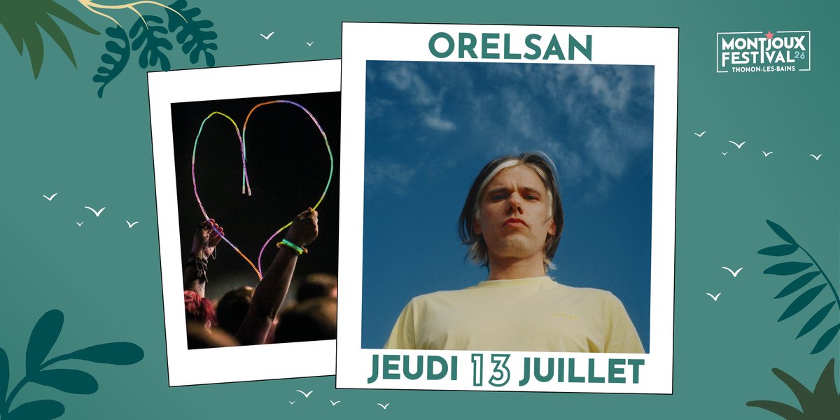 10 ans après sa venue, Orelsan fait son grand retour au Montjoux Festival. Aux côtés d’Aloïse Sauvage, de Yoa et Lombre, le rappeur de Caen nous offrira un show démesuré pour son retour à Thonon-les-bains le jeudi 13 juillet 2023.

🎫 montjouxfestival.com