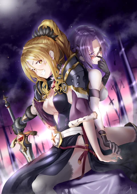 下手くそだけど結構気に入ってる過去イラスト。  #プリコネR