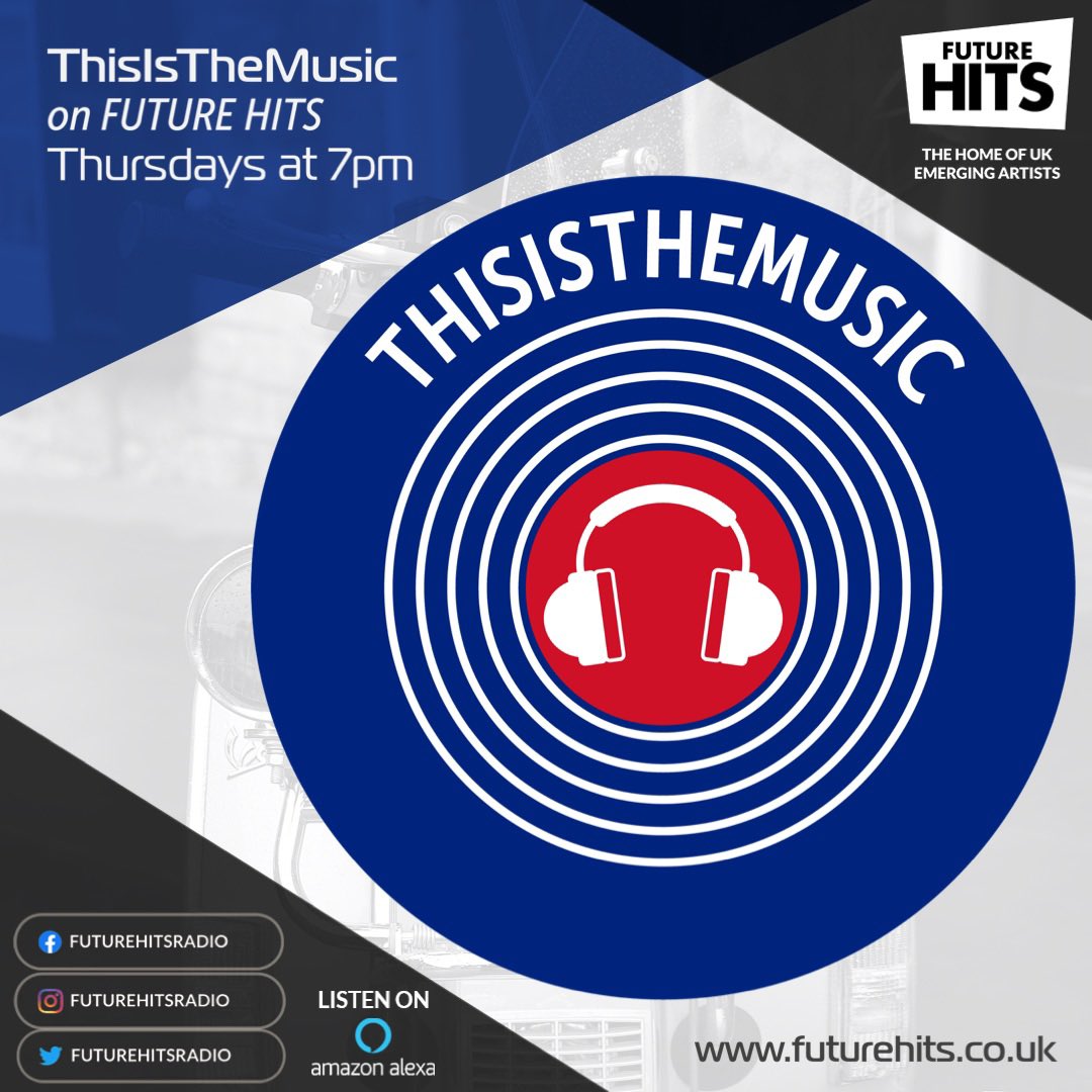 Come join us on Thursday evening at 7pm on @FutureHitsRadio as we’ve got a great line up inc

@La_Vivas_ @RosellasBand @BrotherVice @NickTudorSolo @alexlipinski1  @wezkingmusic 
@TheKairos1 @project_shed @setinstone_uk @shambolicsmusic 

🎧|Online|Smartspeaker|App|

#radio