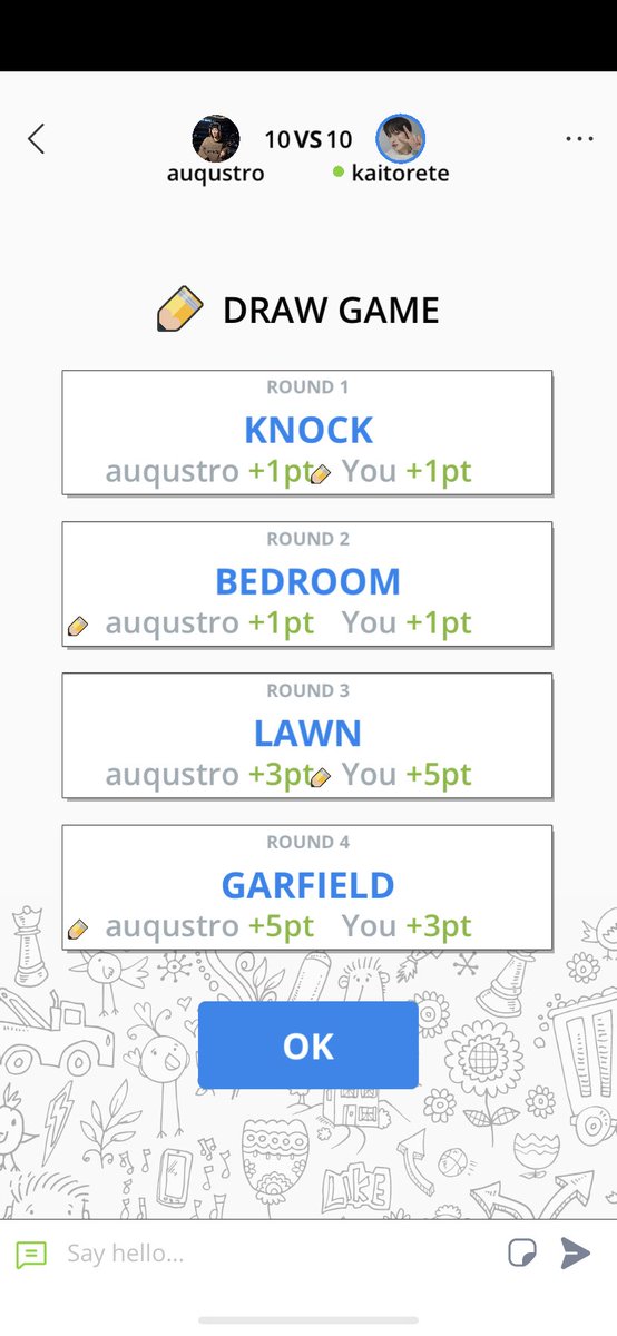 kaitorete's tweet photo. me and @auqustro are so galing sa game na ‘to 😌 https://t.co/f0Tjo1ygwC