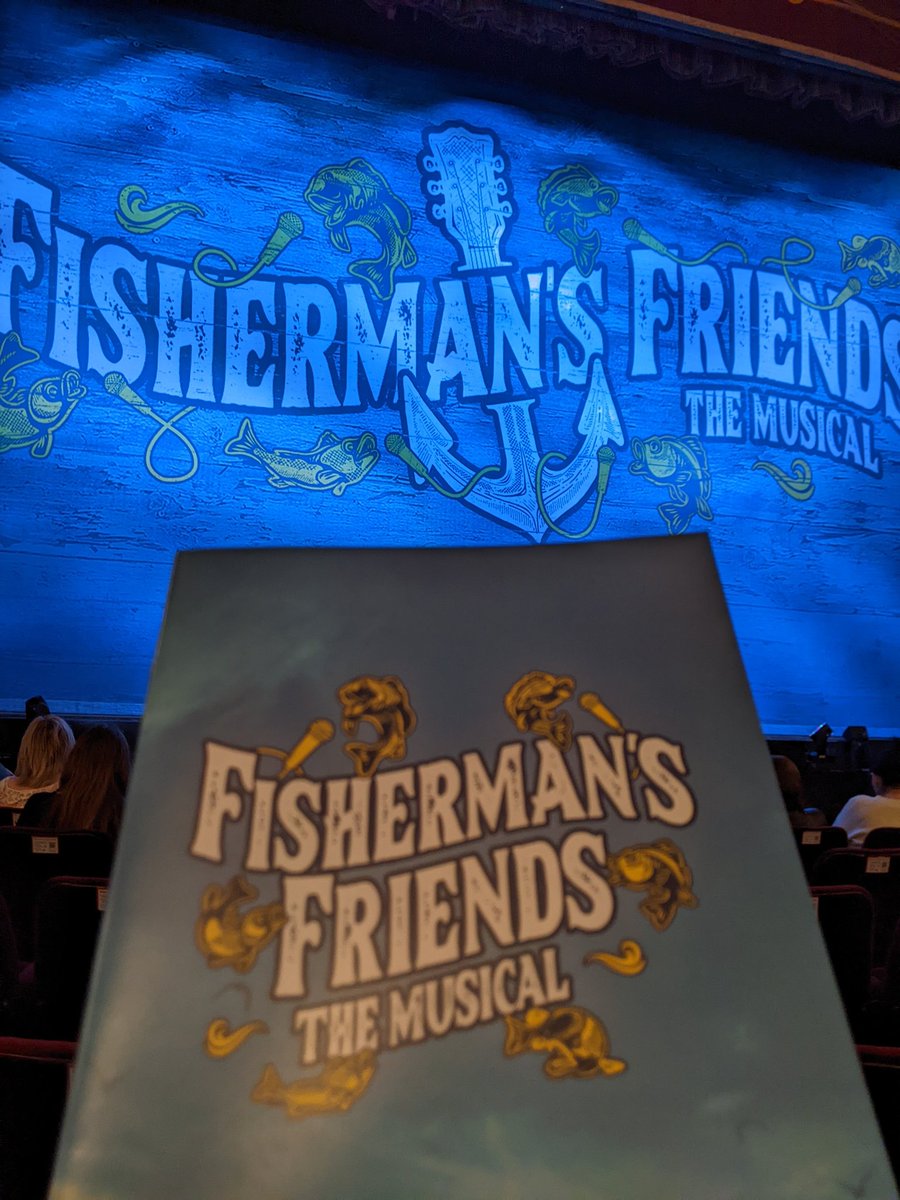 Being a fan of a capella singing, <a href="/FFonstage/">Fisherman's Friends The Musical</a> at <a href="/NewWimbTheatre/">New Wimbledon Theatre</a> was a treat last night. Heartwarming story and great singing led to a spontaneous standing ovation. Hear all about it in the second hour of this show mixcloud.com/riversideradio…