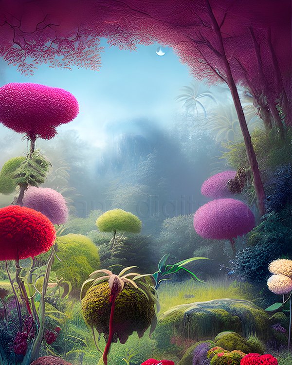 'A forest with fantastic trees and plants'.
.
.
.
.
.
#fantastic_earth #forest #forestflowers #pink #colour #aiartwork #fantasyforest #fantasyart