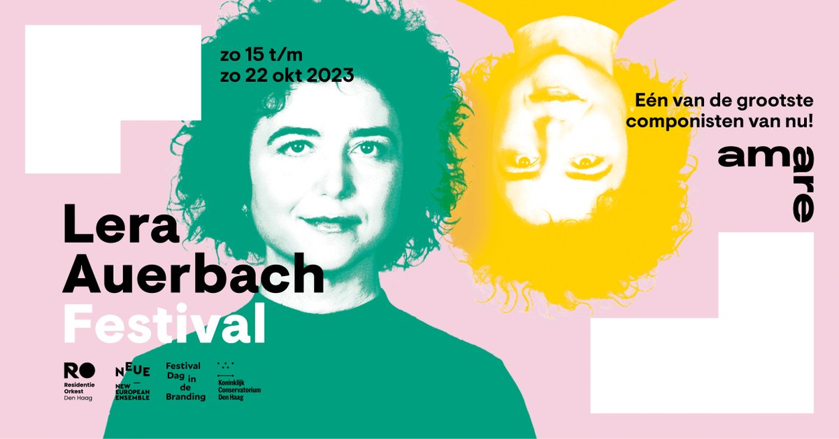 Met trots mogen we aankondigen dat Lera Auerbach in oktober naar ons festival komt! Speciaal voor haar verjaardag organiseren we een XL editie i.s.m. <a href="/amaredenhaag/">Amare - Den Haag</a> <a href="/ResidOrkest/">Residentie Orkest</a> <a href="/neweuropean/">NewEuropeanEnsemble</a> @KonContweets e.a. Info &amp; kaarten: amare.nl/auerbach