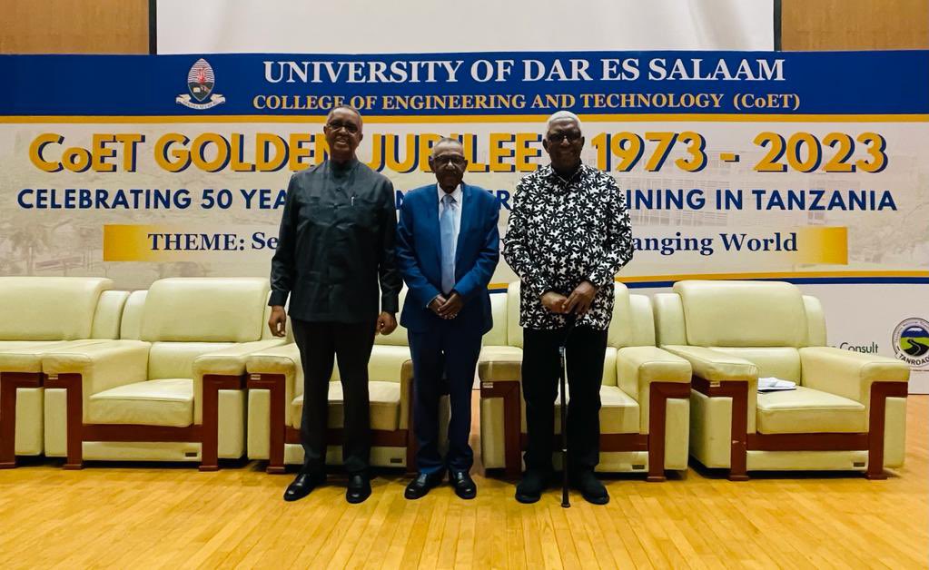 Prof Silas Lwakabamba (@silaslwakabamba) on Twitter photo The College of Engineering and Technology, Univ of DSM, Tanzania just celebrated 50 yrs on 16-17 May. As a pioneering staff and later Dean, I was thrilled to attend and give a key note presentation. <a href="/udsm_alumni/">University of Dar es Salaam Alumni</a> <a href="/UdsmOfficial/">University of Dar es Salaam</a> <a href="/UDSMinternation/">University of Dar es Salaam</a> <a href="/covcampus/">Coventry University</a> <a href="/CovUniAfricaHub/">Coventry University - Africa Hub</a> 1/2 The College of Engineering and Technology, Univ of DSM, Tanzania just celebrated 50 yrs on 16-17 May. As a pioneering staff and later Dean, I was thrilled to attend and give a key note presentation. <a href="/udsm_alumni/">University of Dar es Salaam Alumni</a> <a href="/UdsmOfficial/">University of Dar es Salaam</a> <a href="/UDSMinternation/">University of Dar es Salaam</a> <a href="/covcampus/">Coventry University</a> <a href="/CovUniAfricaHub/">Coventry University - Africa Hub</a> 1/2