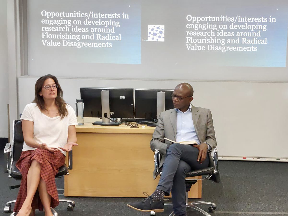 A rich discussion facilitated by Professor Ilina Singh and <a href="/atuire/">Caesar Atuire</a> on #flourishing, radical #values, and #bioethics methodology on engaging indigenous knowledge and young people