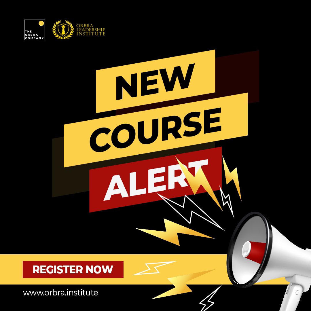 Theorbracompany's tweet image. 🎉Visit ; orbra.institute to enroll now.( LINK IN BIO). Also, you can check te OLI YouTube channel - OrbraLeadershipInstitute to take a glance at the first module of the course before you proceed to enroll.
#newcoursealert #OPP #orbra #orbracompany #OLI #onlinecourse