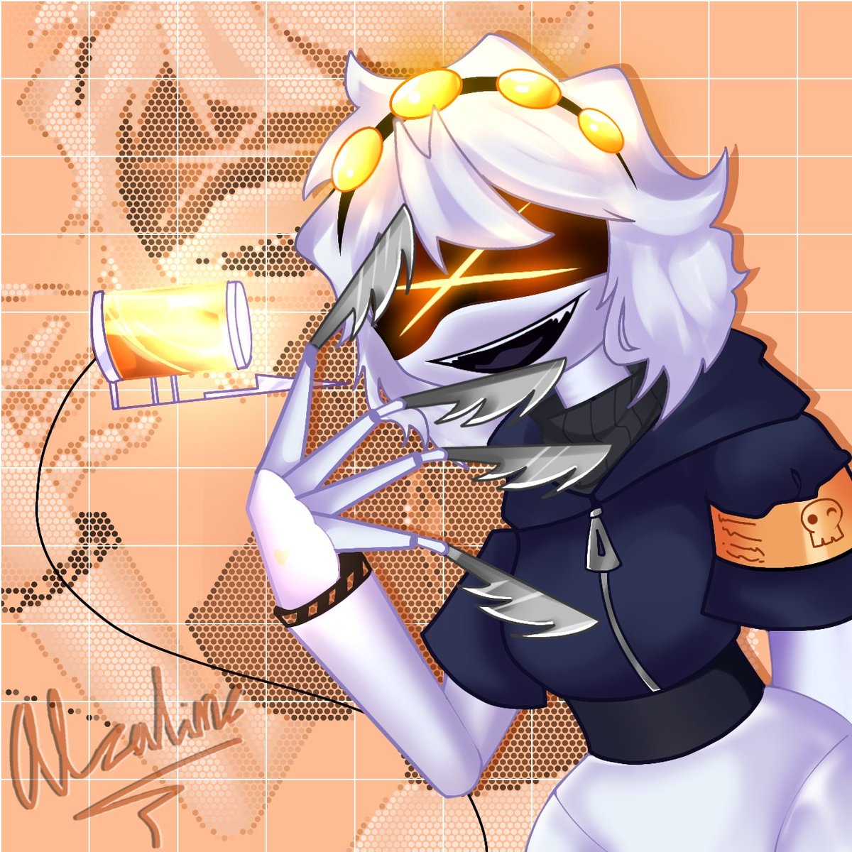 lora_Lc_fucker's tweet photo. Trade art 

#munderdrone #oc #arttrade #artbyme https://t.co/45tD7NqzyS
