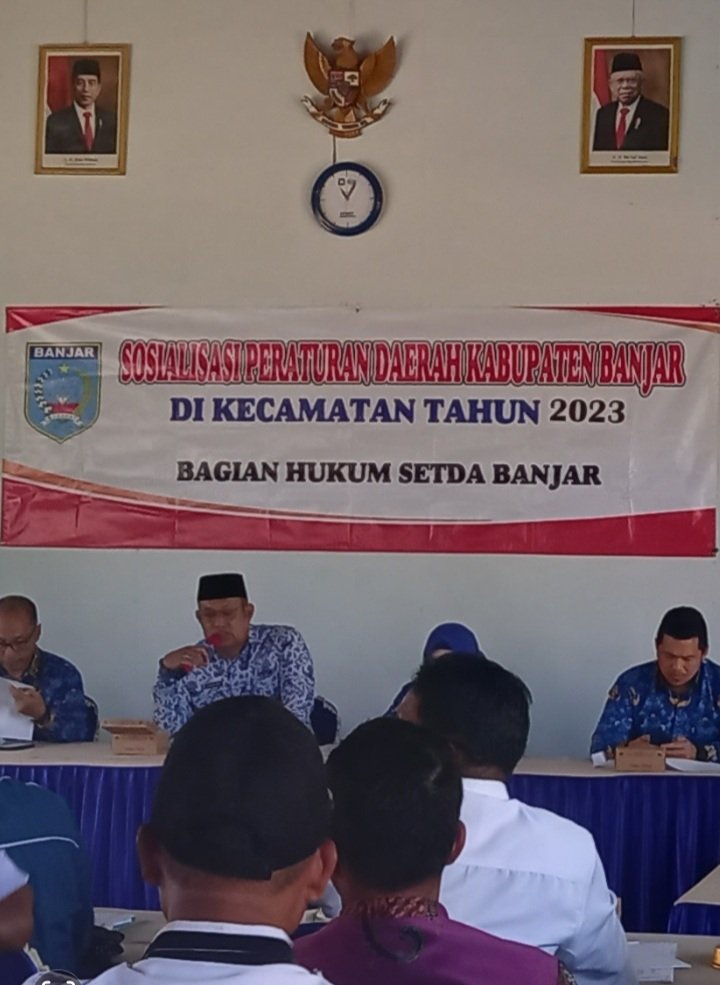 ramli_bang's tweet photo. Mengikuti Sosialisasi Peraturan Daerah Kab. Banjar Tahun 2023 di Kec. Aluh aluh
#GiatluhkanSatminkalBWI
#luhlapor 
#produksi https://t.co/6Rk68EHaBG