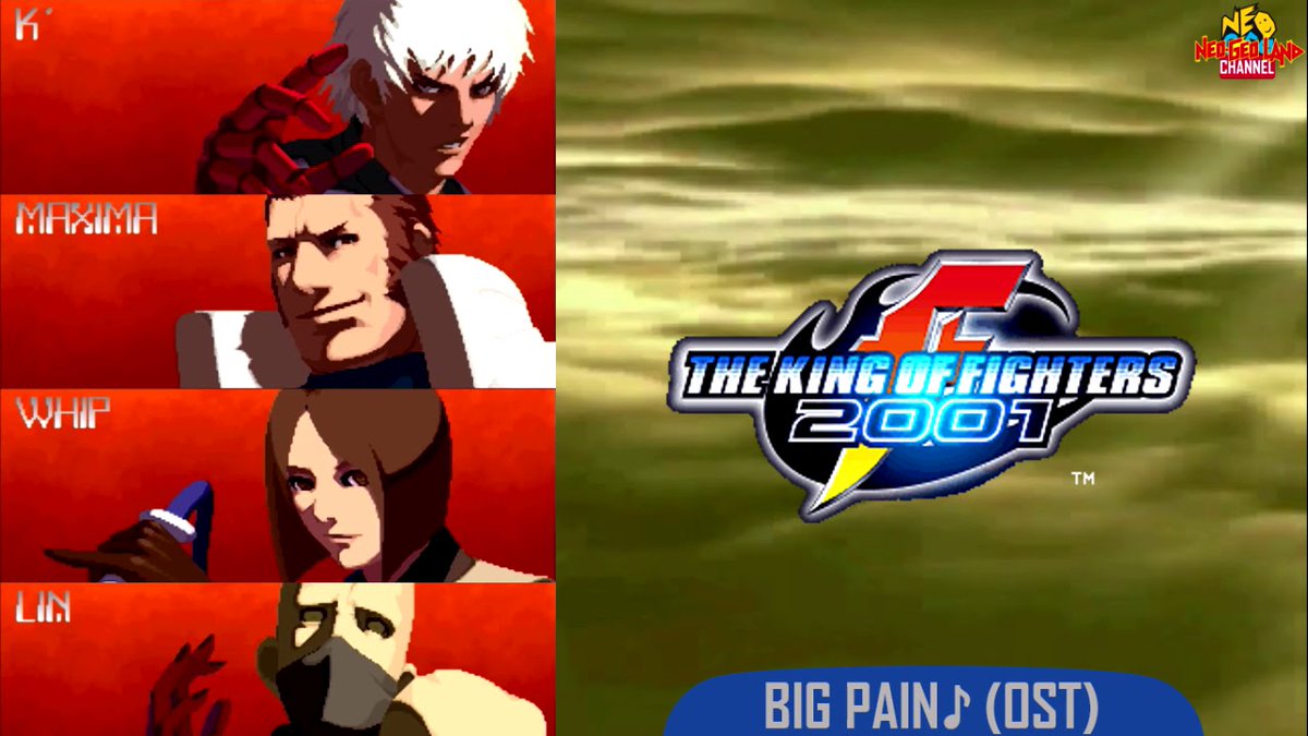 AxelHunter321's tweet image. 1 months later:
my ranking for all #KOF2001 team themes (OST &amp;amp; AST) from worst to best:
20. The Immortal Mirror of The Sun (Yagami's team theme) (AST)
19. Big Pain (Hero / K dash's team theme) (OST)
18. Flame of Invincibility (Japan / Kyo's team theme) (OST)
(1/5)