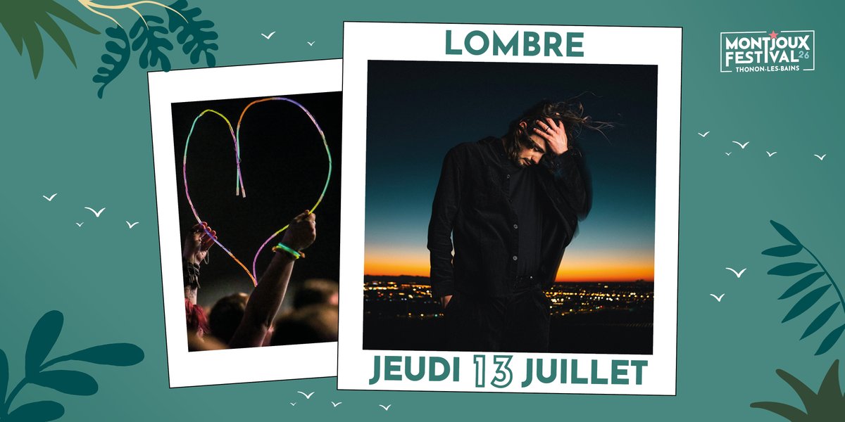 Fort d’une double culture rap et spoken word, flirtant avec des rythmes éléctros, Lombre vous transportera ‘Ailleurs’ le jeudi 13 juillet au Montjoux Festival. 

Avec Orelsan, Aloïse Sauvage et Yoa

🎫 montjouxfestival.com