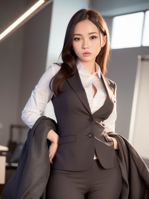 AiPhotoLover's tweet image. #removeclothes #脫衣 #OfficeLady