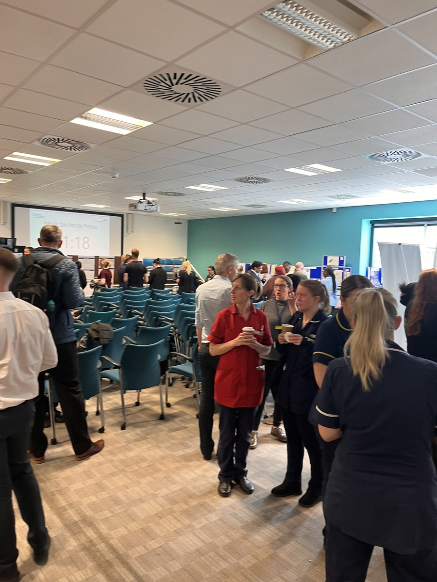 LewisEdQI's tweet photo. @QualityNCA Fantastic network event showcasing over 40 QI projects from across @NCAlliance_NHS. Not long to go which teams have come top 🎉 https://t.co/6j79atUBqu