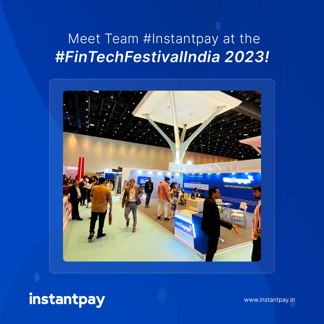 Experience the fintech revolution at FinTech Festival India 2023 with our Team #Instantpay! It's all about collaboration and a passion for revolutionizing the financial landscape. 

#FinTechFestivalIndia #Fintech #DigitalTransformation