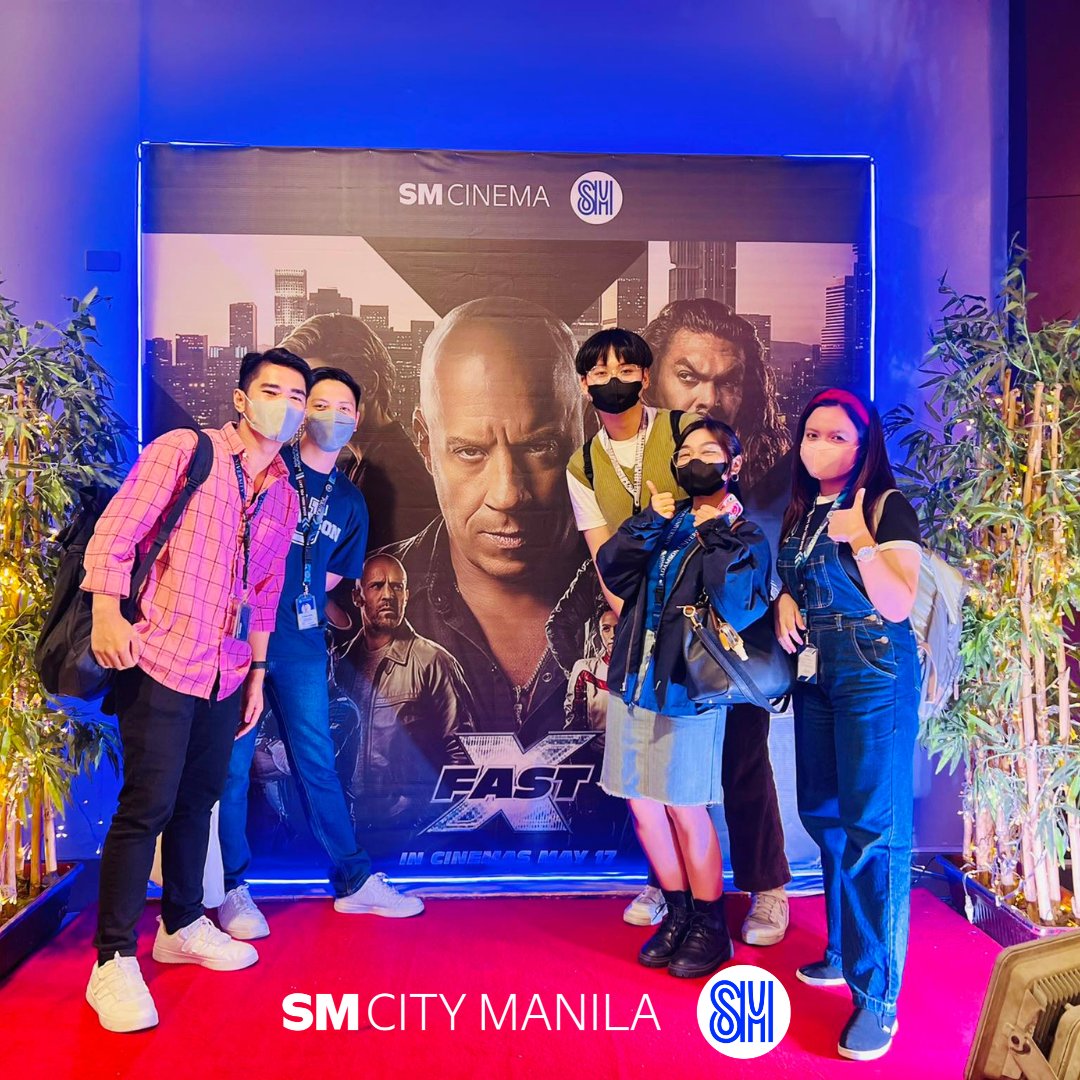 smcity_manila's tweet photo. Ready... Set... GO!
Our Manila crew already enjoyed the #FastX ride of a lifetime!
BUY YOUR TICKETS NOW!
π: https://t.co/3lPCX5dtUP
π±: SM Cinema app
π: SM Cinema ticket booths
π Now showing at @SM Cinema Manila located on the 4th Level.
#FASTXPH
#FASTXAtSMCinema
#SMCinema https://t.co/SPf1tdfu6D