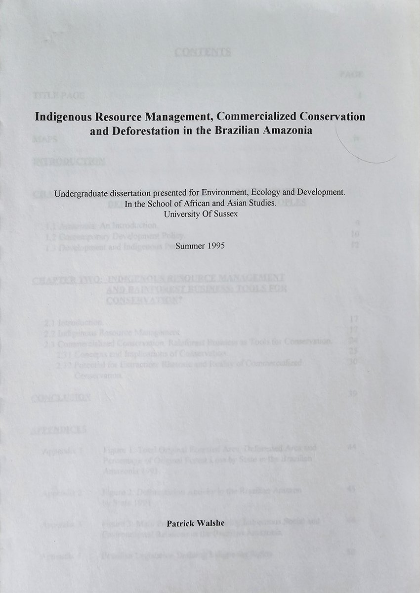 PrivacyMatters's tweet photo. I recall accessing the web in 1993 via a dial up modem ... It was crucial to my undergrad research into "Indigenous Resource Management, Commercialized Conservation and Deforestation in the Brazilian Amazonia'. 

It was a web not infested with #DataVampires https://t.co/OxOqJ33400