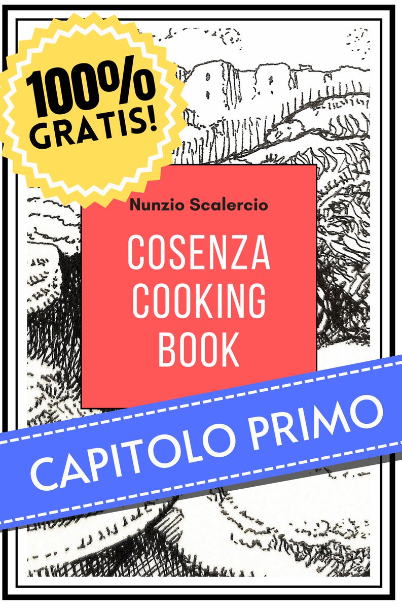 A GRATIS 
il primo capitolo del libro 
#𝗖𝗢𝗦𝗘𝗡𝗭𝗔 𝗖𝗢𝗢𝗞𝗜𝗡𝗚 𝗕𝗢𝗢𝗞 
(sia 𝗣𝗱𝗳 che 𝗲𝗣𝘂𝗯)

☞ 𝗦𝗰𝗮𝗿𝗶𝗰𝗮𝗹𝗼 da qui: dropbox.com/sh/lm0dmor4wht…