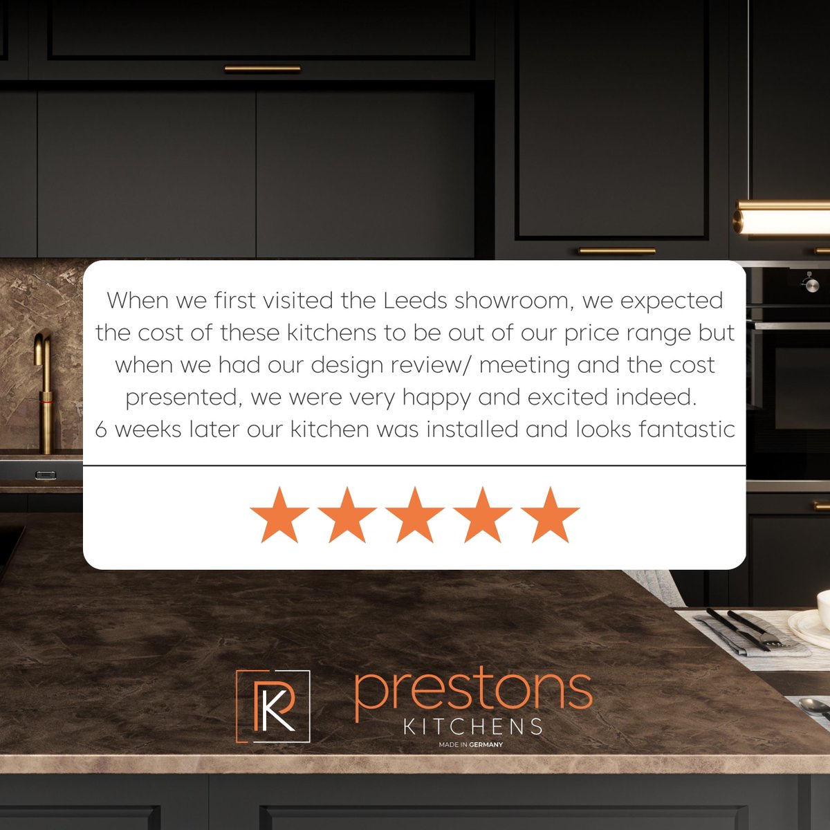 ⭐️⭐️⭐️⭐️⭐️ Don’t just take our word for it

Check out all of our Trustpilot reviews
uk.trustpilot.com/review/preston…

Visit our website to learn more
prestonskitchens.co.uk

📍 Prestons Kitchen showrooms
Leeds | Huddersfield | Preston | Stockport