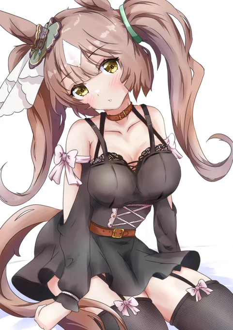 #ウマ娘 #サトノダイヤモンド  「ど、どうでしょうか、、?」