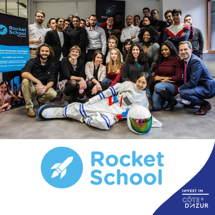 🚀🎓 <a href="/rocketschoolfr/">Rocket School</a>, l'école du numérique dédiée à la vente high tech et au marketing digital, ouvrira son 9ème campus à #Nice06 en octobre. 

➕ investincotedazur.com/rocket-school-… 

#investinCotedAzur #NiceCotedAzur