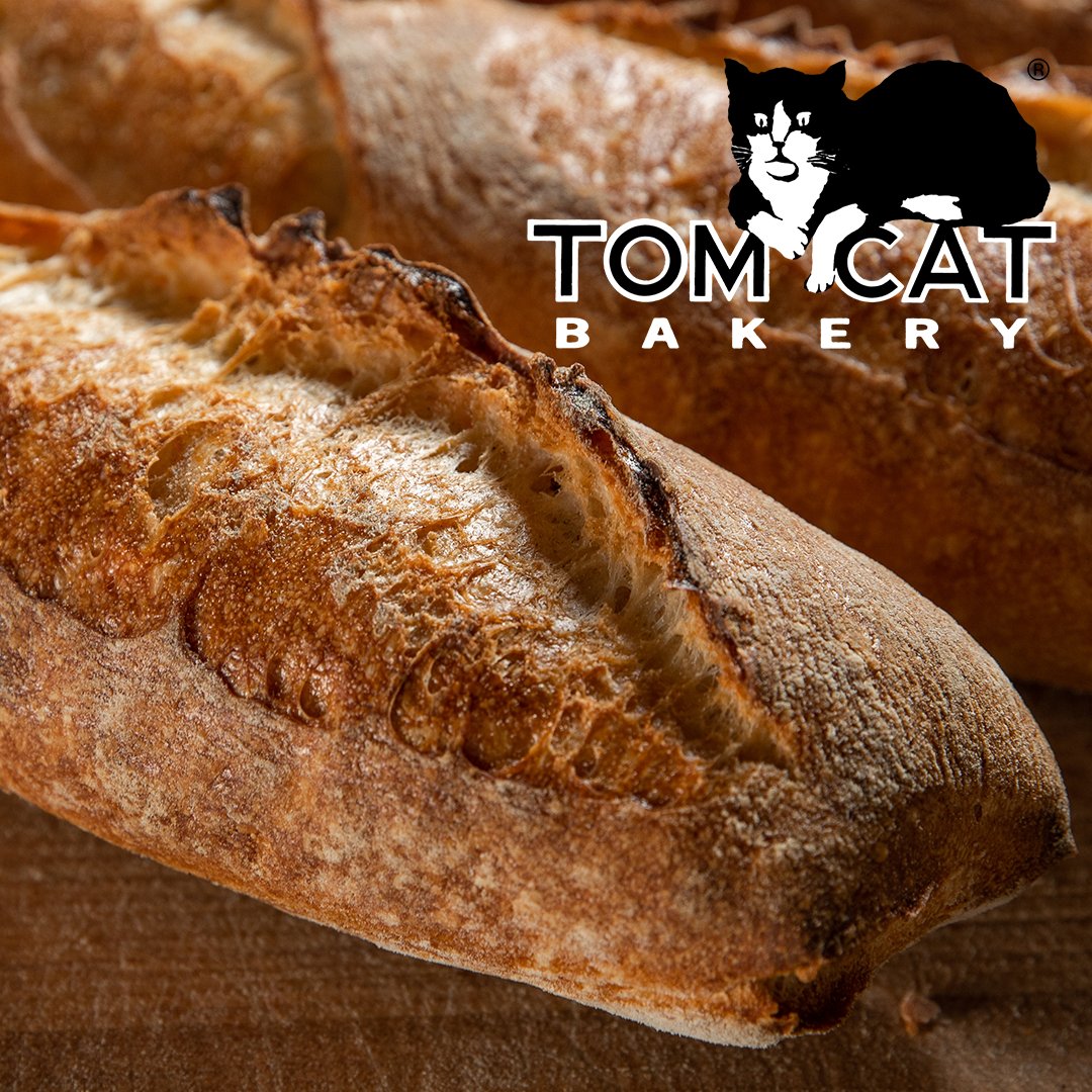 TomCatBakery's tweet photo. 🥖Tom Cat Bakery's legendary baguette is a celebration of life. It's the embodiment of passion, expertise, and love for the craft of baking.🥖 https://t.co/V2YvvkhLrV #nycbakery #artisanbread https://t.co/kco7z98Uc7