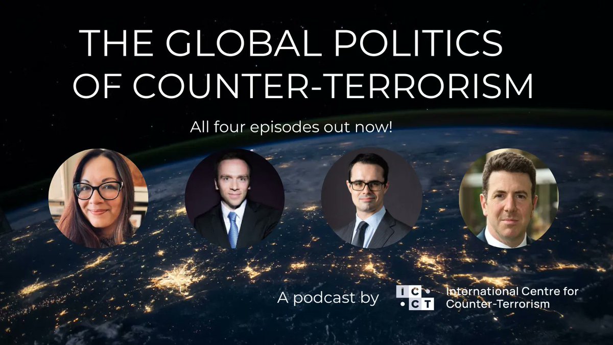 ICCT_TheHague's tweet image. Listen to ICCT's new podcast series "The Global Politics of Counter-Terrorism!"

Ep 1 with @NaureenCFink buff.ly/3IcroXk

Ep 2 with @M_Hecker : buff.ly/3Ie8bEN

Ep 3 with @raffpantucci: buff.ly/3Obn3aJ

Ep 4 with @dbyman: buff.ly/42R9IIO