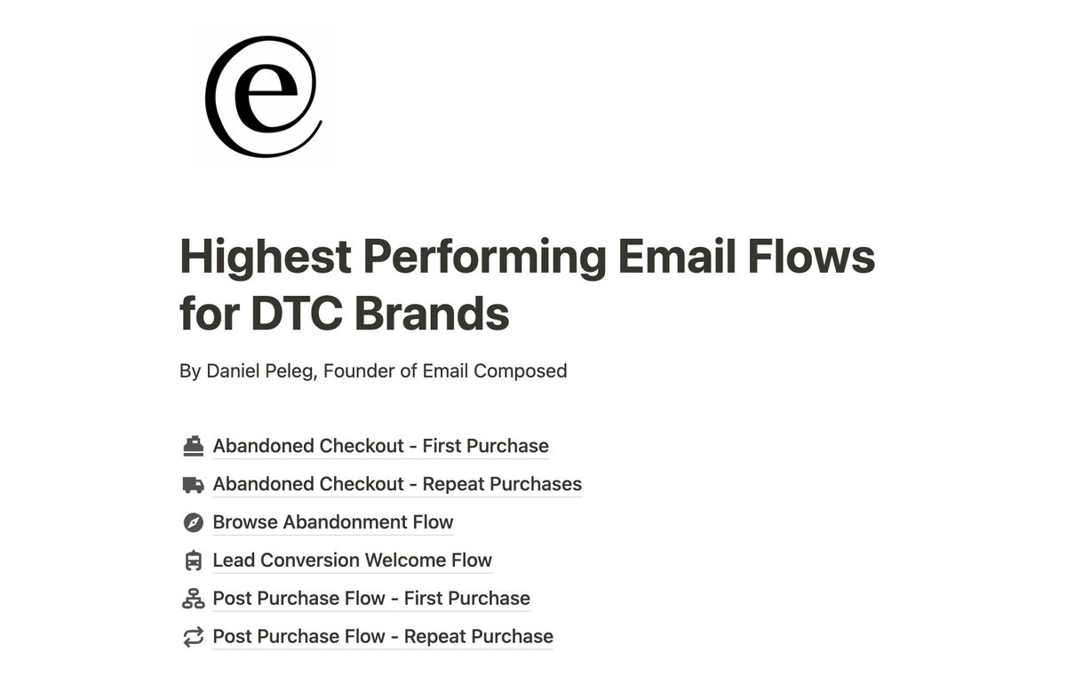 Daniel Peleg | Email Growth Magician tweet media