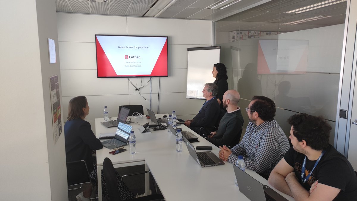 Ingecomayorista's tweet image. Hoy en las oficinas de Madrid de #Ingecom tenemos el curso de formación técnica de @EnthecSolutions