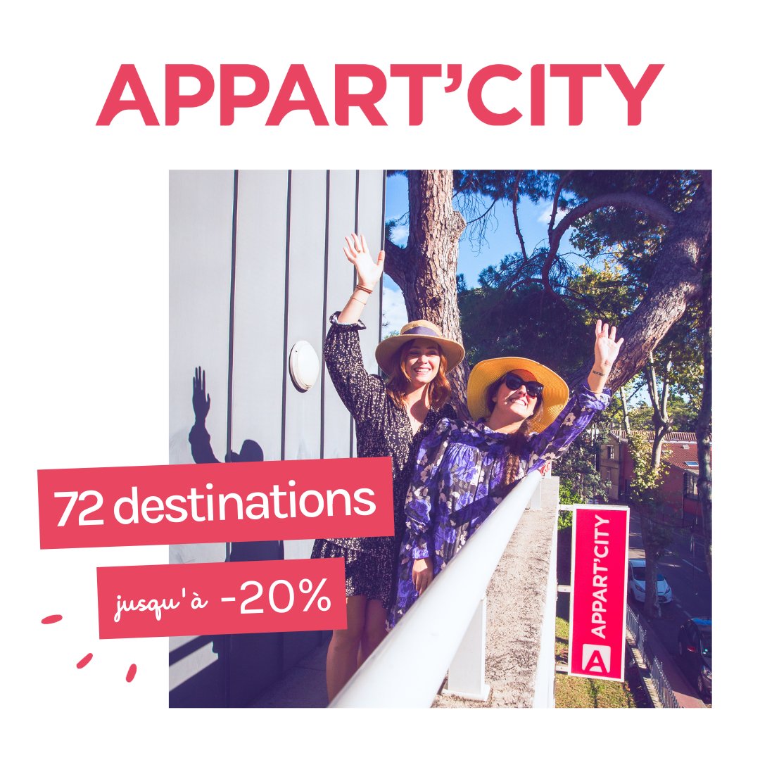 Retenez le code LIBERTY23 et rendez-vous sur notre site internet pour en profiter ! 😉
👉 appartcity.com/.../offres.../…
#promo #reduction #offrepromo #codepromo