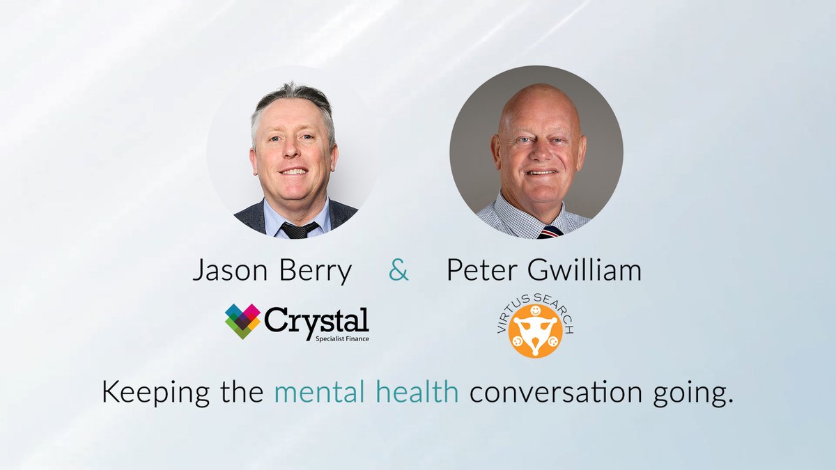 MIMHC_UK's tweet photo. Keeping the #mentalhealth conversation going.
Our latest episode is now available as @jasonglberry of @CrystalS_F talks to Peter Gwilliam of Virtus Search discussing mental health in the mortgage industry.
https://t.co/fQ7bEWWjcJ
#mentalhealthawarenessweek2023 #MIMHC https://t.co/rxPcmgdwr7
