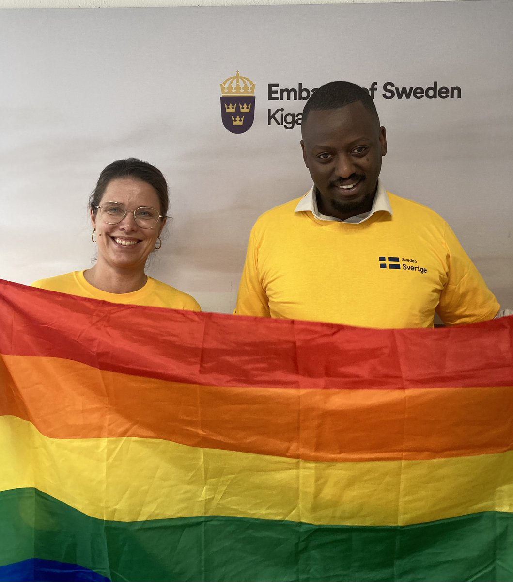 🇸🇪 stands up for human rights. Always and for everyone! 

On the International Day Against Homophobia, Transphobia and Biphobia, we pay tribute to human diversity and the right of every person to live openly as who they are 🏳️‍🌈 

#IDAHOBIT2023
#EqualityforAll