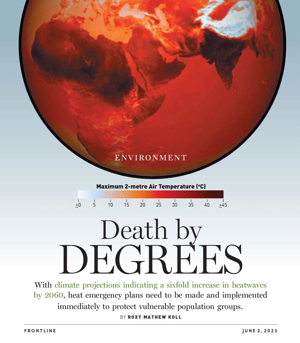 Death by DEGREES

An analysis of heatwaves over India

Frontline, 2 June 2023. Issue on stands now.