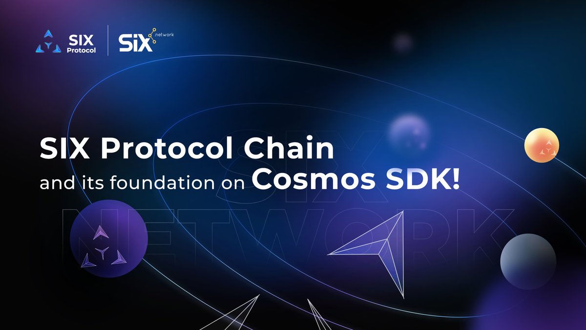 theSIXnetwork's tweet image. 🔗 Do you know that #SIXProtocol Chain is built on top of Cosmos SDK! 🌌
.
#Cosmos is a decentralized network of blockchains. It aims to create an ecosystem of blockchains that can scale and interoperate with each other, solving the limitations of previous blockchain generations.