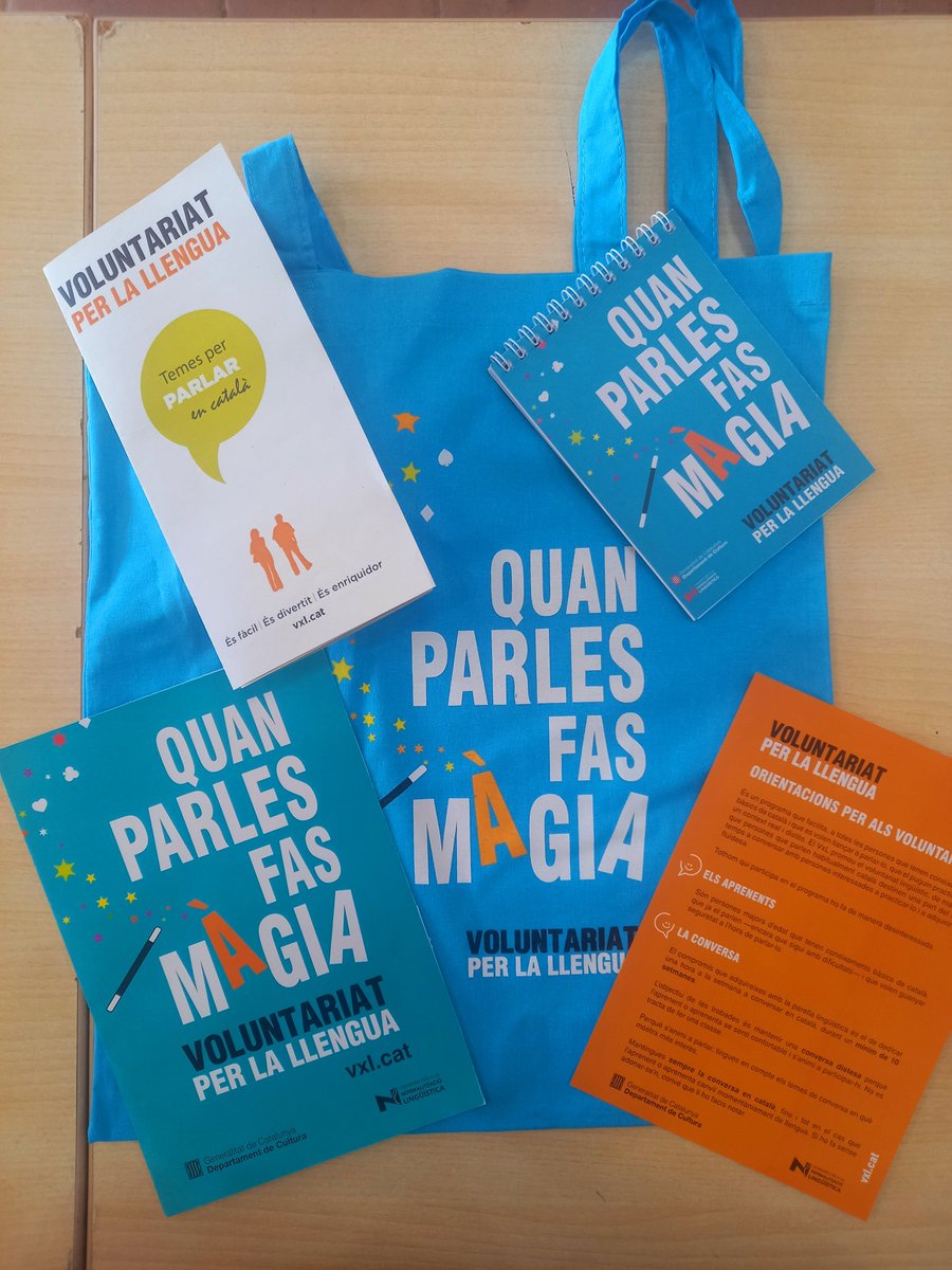 Popeta11's tweet photo. Jo ja sóc voluntària? I tu? A què esperes?

vxl@cat  
VOLUNTARIAT PER LA LLENGUA https://t.co/UMIFNVrZNU