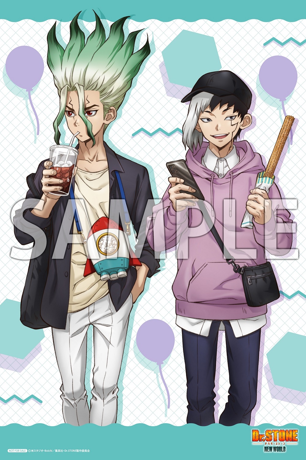 Dr.STONE 石神千空 あさぎりゲン アニメイト特典 アクスタ Dr.STONE 千空 ゲン アクスタ Dr.STONE 石神千空 あさぎりゲン
