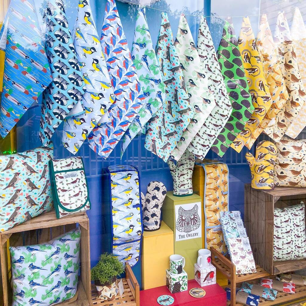 If you’ve been past the shop recently, you may have spotted that our window has been taken over by <a href="/theowleryprints/">The Owlery</a>, and had added a pop of colour and nature to some very dreary spring days🦉 instagr.am/p/CsVwDnZMVW_/