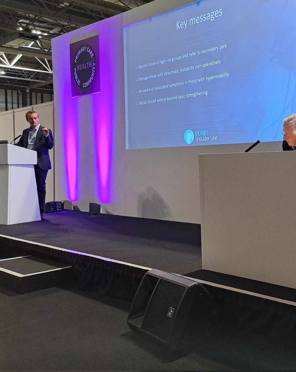 physiokatiek's tweet image. Great summary on the latest management of recurrent instability. Never forget proprioception
@marcusbatemanPT @PrimaryCareShow #PrimaryCarePublicHealth