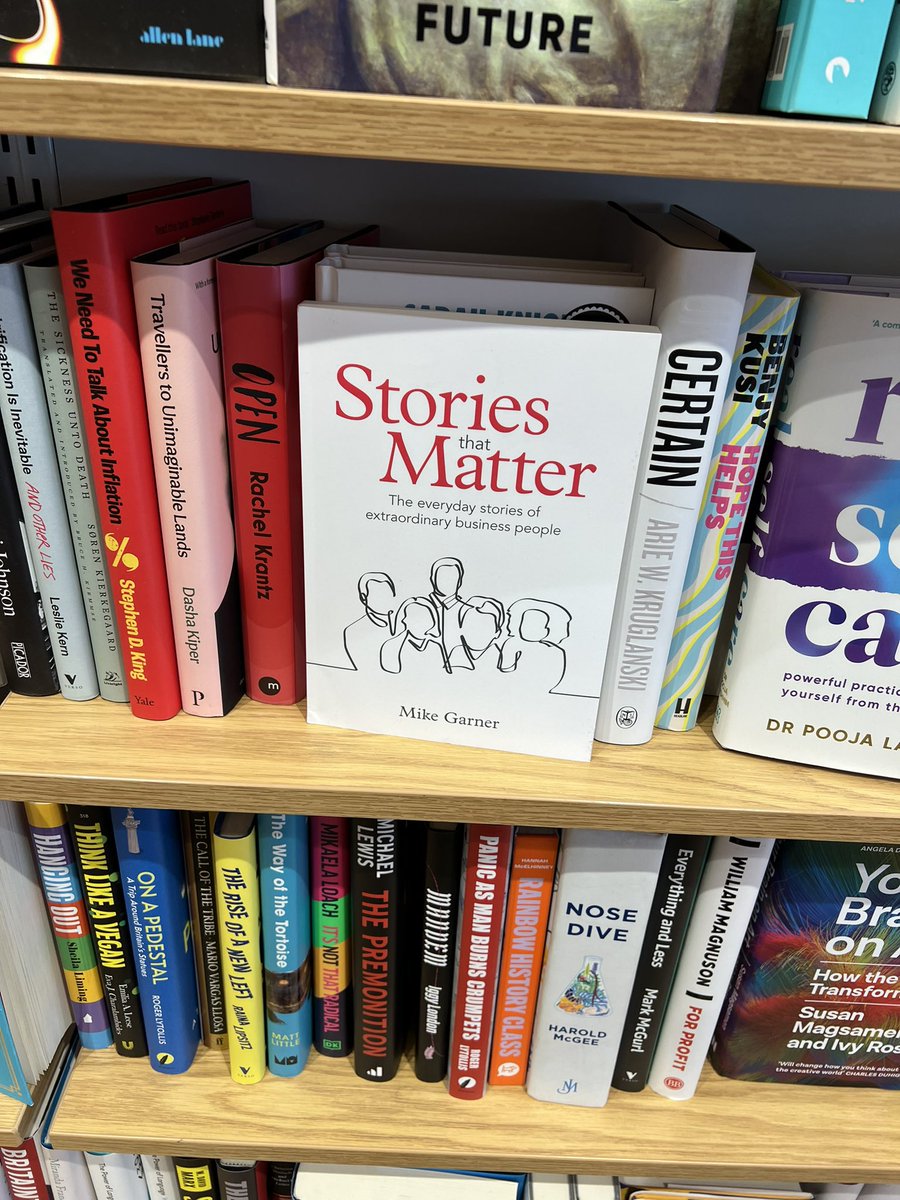In Waterstones. We can always hope.