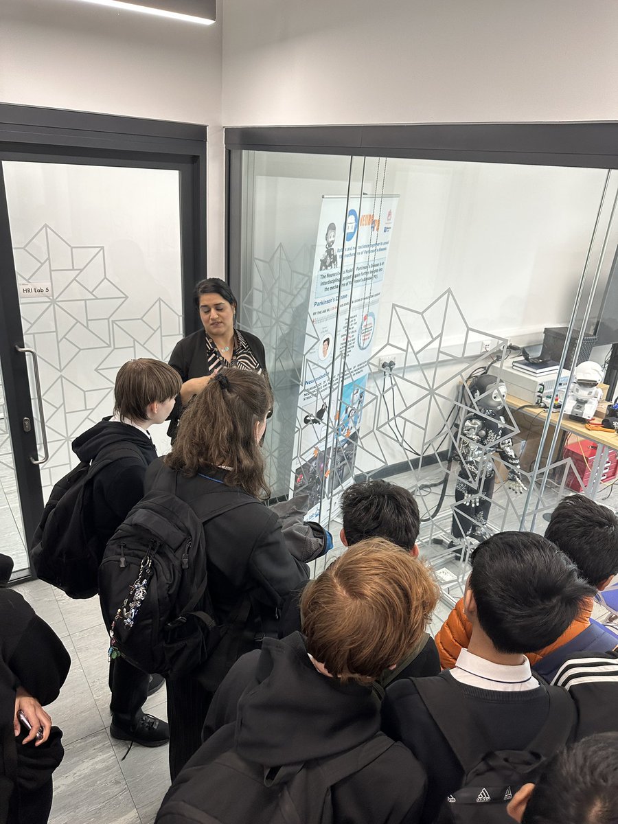 FirrhillComp's tweet photo. Having a great morning here at The National Robotarium for Computing Science Week 2023! @NRobotarium @HeriotWattUni https://t.co/zc59J7L6lR