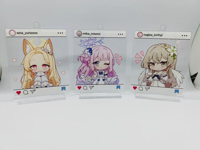 サンアカ3で新作アクスタと前回作ったティーパーティーのアクスタもちょっとだけ再頒布します!!