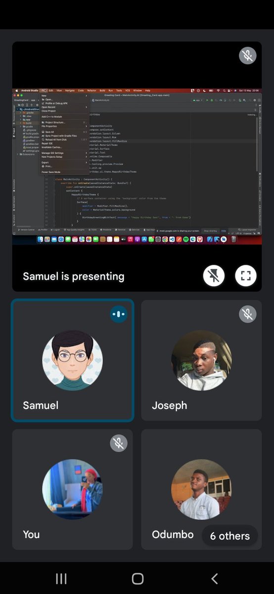 GDSCOUI's tweet photo. Another week to keep moving 🥳🥳🥳
#5weeksBootcamp #Flutter #Web #ExploreML #gdscoui https://t.co/JrNHH5oRvN