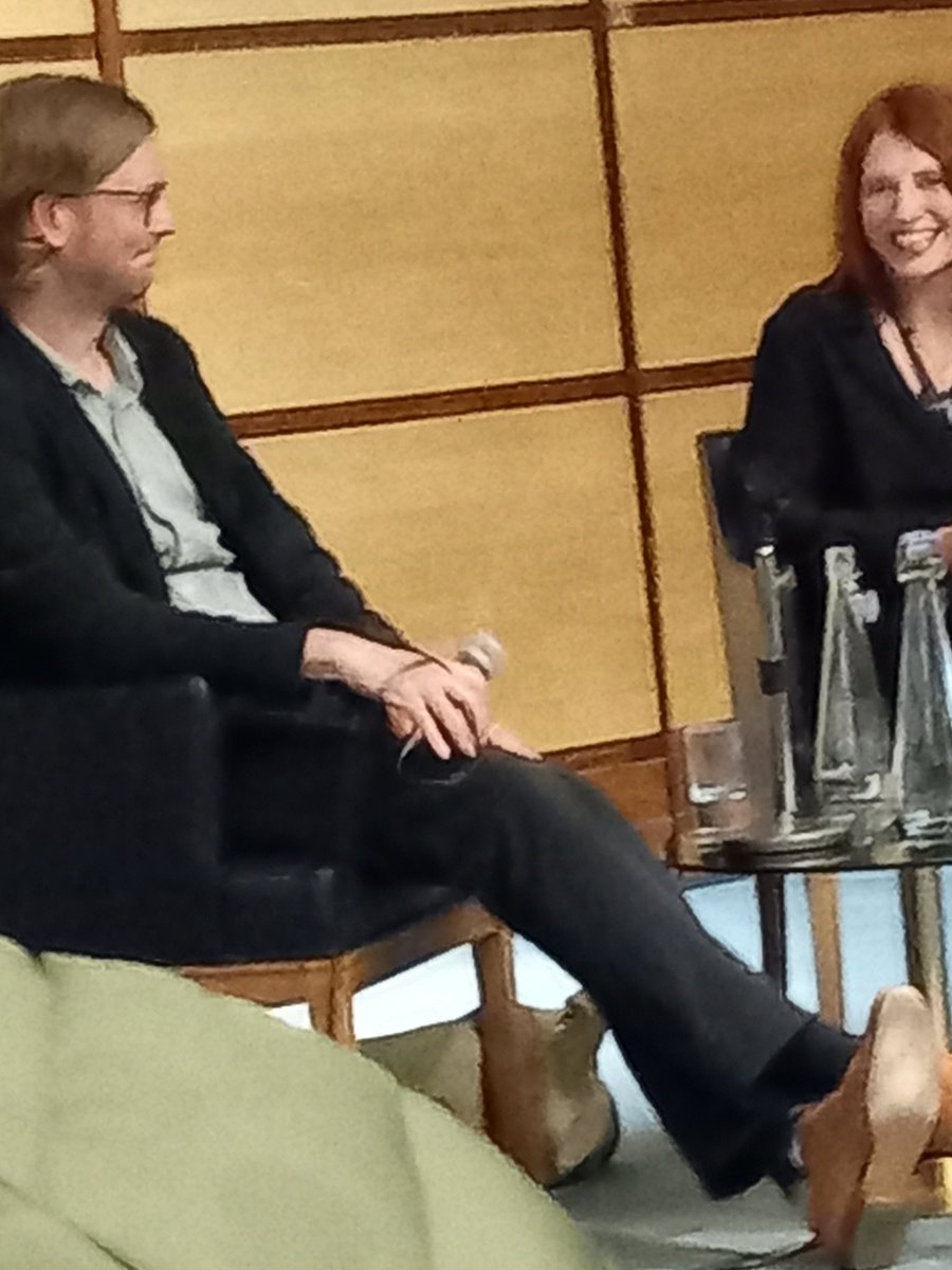 Enjoyed a splendid evening last night with @JWillgoose_Esq <a href="/IHR/">⚘</a> chatting about the power of Archive film - with lots of enthusiasm for the coalmining films (and more) held in the <a href="/BFI/">BFI</a> National Archive @PSB_HQ <a href="/ClaireLanghamer/">Claire Langhamer</a> - and the potent links between the past and present