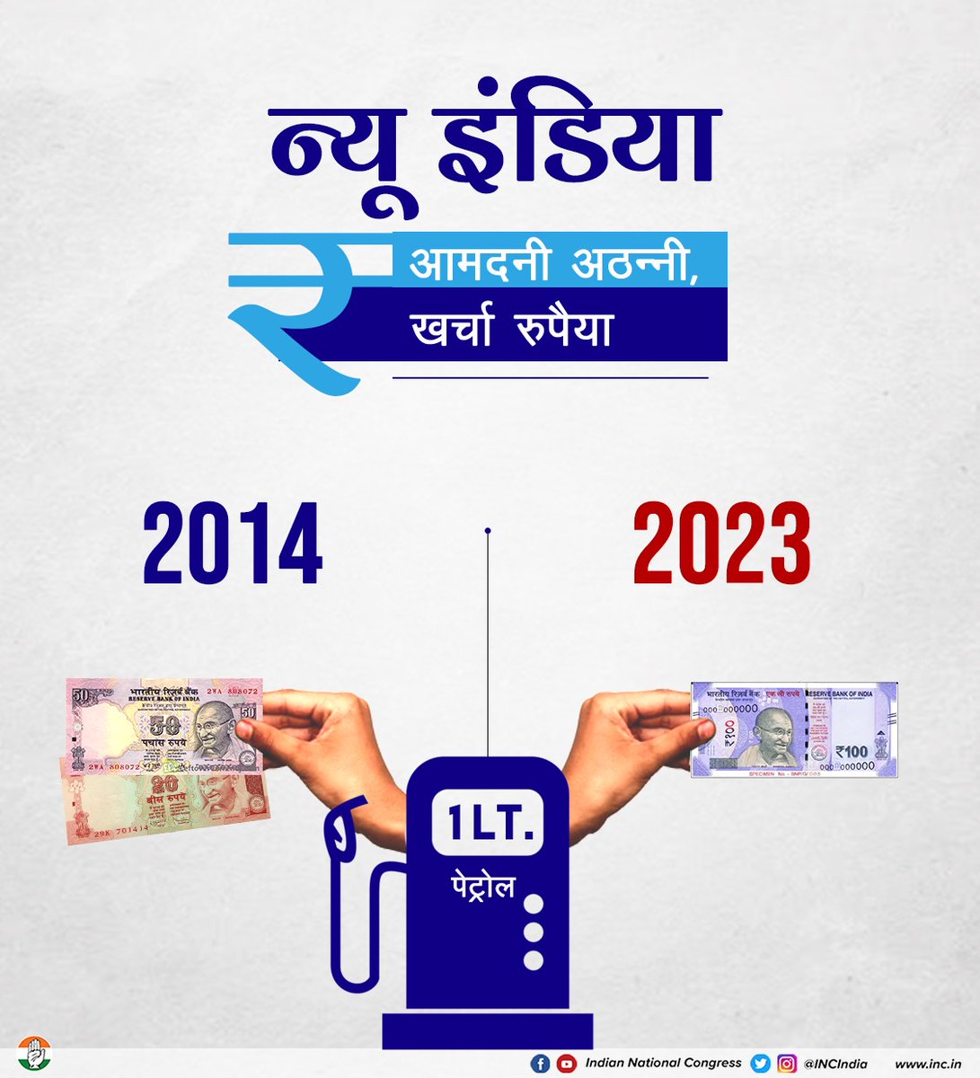 INCIndia's tweet photo. अच्छे दिन❓ https://t.co/GQguKfuzXx
