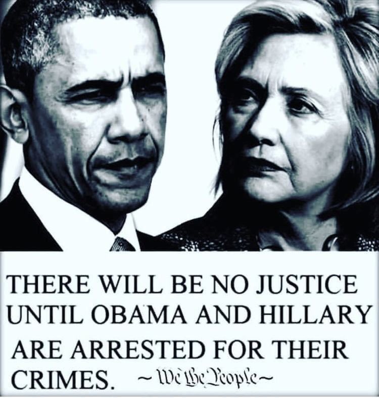 Lock them both up!  

#HillaryForPrison #ObamaForPrison