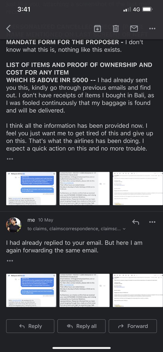 aradhya1402's tweet photo. @careinsuranceIN I absolutely don’t understand what you people need. I have sent all the documents twice and still I am receiving stupid reminders of sending those same ones. How careless could one be and how can you trouble someone this way? https://t.co/kAVkbNqslp