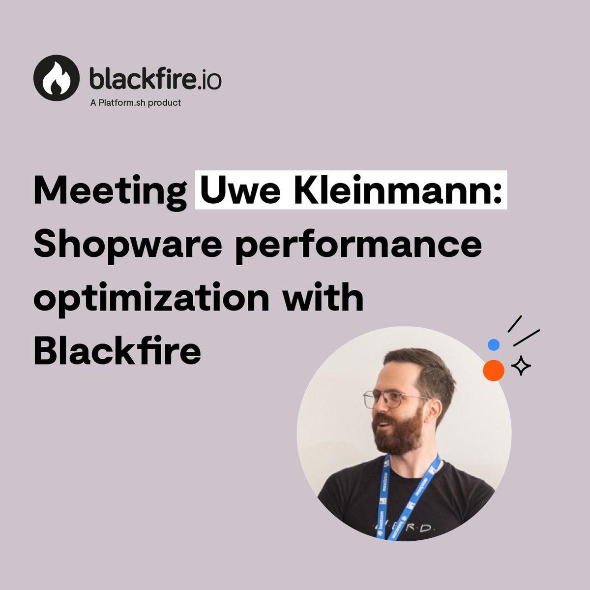 Blackfire meets <a href="/iUwe/">Uwe Kleinmann</a>, a #Shopware specialist and contributor to the debut of Shopware 6.x metrics. Read about his journey through #ecommerce, open-source, and #performance and his contribution to Shopware performance #optimization with <a href="/blackfireio/">blackfire.io</a> 🤩 👉 bit.ly/3M9bSgh