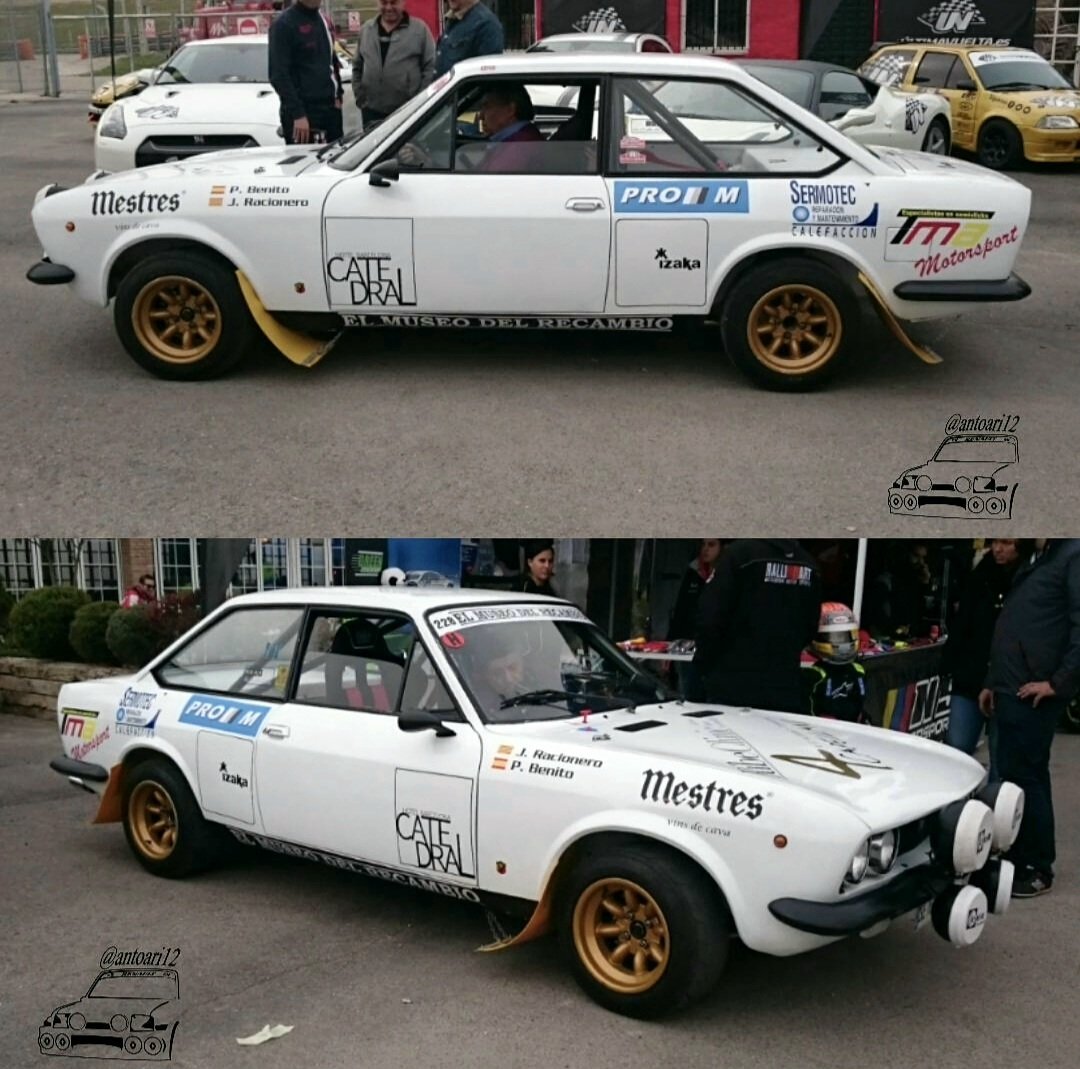 antoari12's tweet photo. #2016RallyCamRace
#P.Benito + #J.Racionero
#showcar #seat124sport1600
#seat #seatcompetition
#classicrallys #classiccars
#Classicrallycars #oldscars
#Oldsrallycars #ilikerally
#iloverallye #ilikeracingcars
#iloverallycars #rallyfans
#Rallyracingcars #racingrallycars https://t.co/g6jf7GzZjc