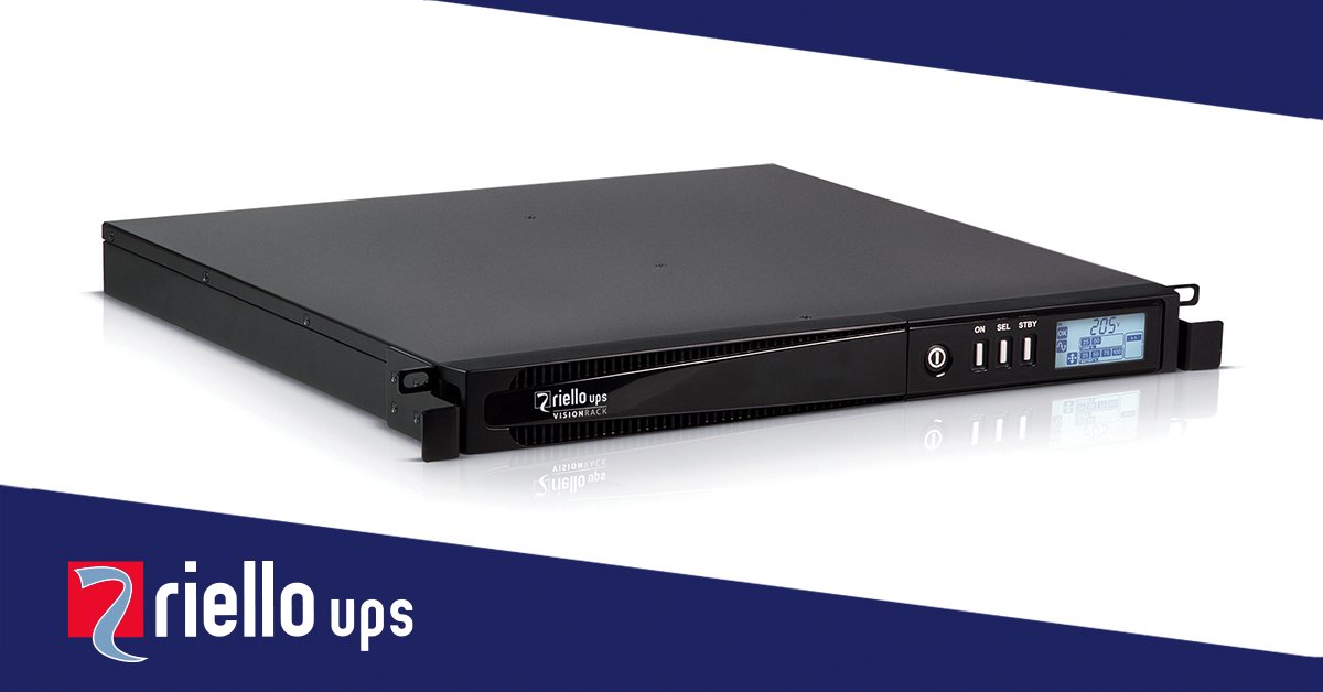 rielloups_ie's tweet image. Vision Rack (VSR)

Rackmount #LineInteractiveUPS ideal for protecting your servers, IT networks &amp;amp; peripherals

✅ Compact 1U design
💪 800VA or 1100VA power rating
🔌 Simple plug &amp;amp; play installation
⚡ ️Smooths out voltage sags &amp;amp; surges

View the VSR bit.ly/3E9lftn