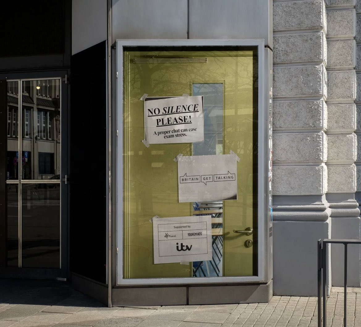 misterhodson's tweet photo. The art direction is great too. You can’t help but read this. It’s anti-design. Stands out amongst the over-polished, brand-guidelined-to-death visual soup we’re so used to seeing all around us. https://t.co/k6eXd4EBj5
